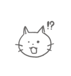 ただのねこ。のスタンプ（個別スタンプ：2）
