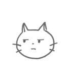 ただのねこ。のスタンプ（個別スタンプ：4）