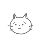 ただのねこ。のスタンプ（個別スタンプ：6）
