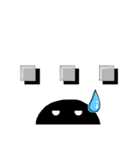 デカ文字！かげまると一緒。（個別スタンプ：30）