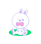 豊かな表情のうさぎ（個別スタンプ：23）