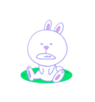 豊かな表情のうさぎ（個別スタンプ：26）