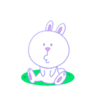 豊かな表情のうさぎ（個別スタンプ：33）