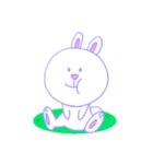 豊かな表情のうさぎ（個別スタンプ：38）