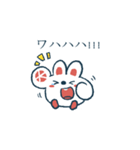 大吉兔连招表情（個別スタンプ：7）
