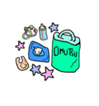 カラフル赤ちゃん。（個別スタンプ：11）
