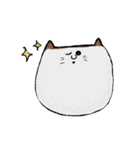おかっぱねこstamp（個別スタンプ：4）