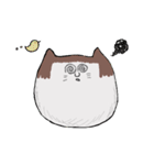 おかっぱねこstamp（個別スタンプ：9）