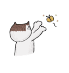おかっぱねこstamp（個別スタンプ：17）