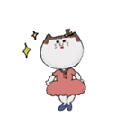 おかっぱねこstamp（個別スタンプ：20）