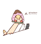 ちょっと変なメーちゃん（個別スタンプ：8）