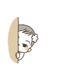 元気なお兄ちゃんと泣き虫な妹ちゃん（個別スタンプ：3）