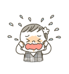 元気なお兄ちゃんと泣き虫な妹ちゃん（個別スタンプ：4）