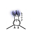 庭には1羽のにわとりがいる。（個別スタンプ：18）