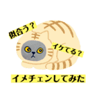 灰色ねこグレコのスタンプ1（個別スタンプ：16）