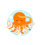 ゆるい海洋生物スタンプ（個別スタンプ：5）