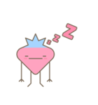 Cute stickers Strawberry and Blueberry（個別スタンプ：14）