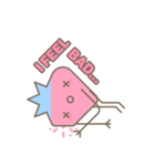 Cute stickers Strawberry and Blueberry（個別スタンプ：18）