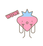Cute stickers Strawberry and Blueberry（個別スタンプ：23）