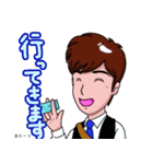 スーツ（背広）スタンプ（個別スタンプ：7）