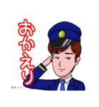 スーツ（背広）スタンプ（個別スタンプ：9）