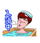 スーツ（背広）スタンプ（個別スタンプ：38）