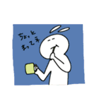 みみちぎれうさぎのスタンプ（個別スタンプ：12）