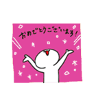 みみちぎれうさぎのスタンプ（個別スタンプ：39）