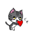 勇者を目指す猫と仲間たち。 Love編（個別スタンプ：8）