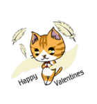 勇者を目指す猫と仲間たち。 Love編（個別スタンプ：9）