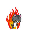勇者を目指す猫と仲間たち。 Love編（個別スタンプ：33）
