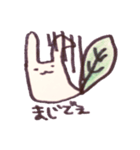 うさっぱぱ（個別スタンプ：15）