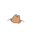 くまロールの冬。1（個別スタンプ：11）