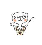 くまロールの冬。1（個別スタンプ：34）