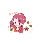 キュートなレディのさくらさん（個別スタンプ：7）