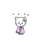 ふわふわ猫 スタンプ（個別スタンプ：25）