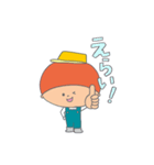 あおくんとそらちゃんの愛を伝えよう（個別スタンプ：25）