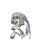 愉快な妖怪の仲間（個別スタンプ：3）