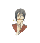 ヘタレアラフォー・百目鬼 氏（個別スタンプ：15）
