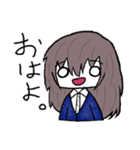 無気力で適当な。（個別スタンプ：1）