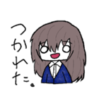 無気力で適当な。（個別スタンプ：4）