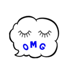 ふきだしfaceスタンプ（個別スタンプ：4）
