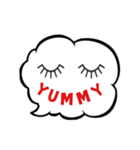 ふきだしfaceスタンプ（個別スタンプ：9）