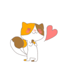 好きと感謝の猫又の気持ち（個別スタンプ：31）