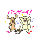 ビションのモフ犬 げんさん 友達と出逢う（個別スタンプ：22）