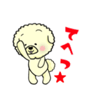 ビションのモフ犬 げんさん 友達と出逢う（個別スタンプ：23）