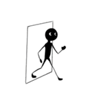 真っ黒さん（個別スタンプ：18）