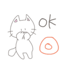 ちょっと太った猫の使いやすいスタンプ（個別スタンプ：6）