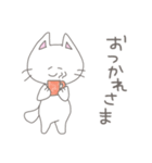 ちょっと太った猫の使いやすいスタンプ（個別スタンプ：18）