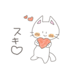 ちょっと太った猫の使いやすいスタンプ（個別スタンプ：21）